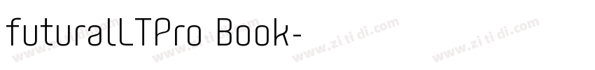 futuralLTPro Book字体转换
